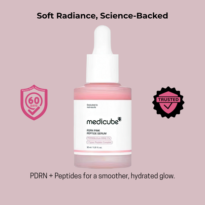 Pink Peptide Serum – PDRN Skin Repair & Glow Formula