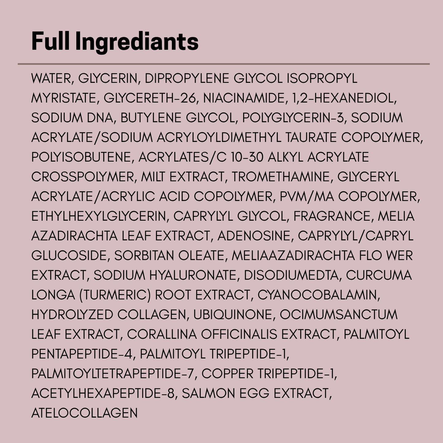 Pink Peptide Serum – PDRN Skin Repair & Glow Formula