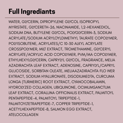 Pink Peptide Serum – PDRN Skin Repair & Glow Formula