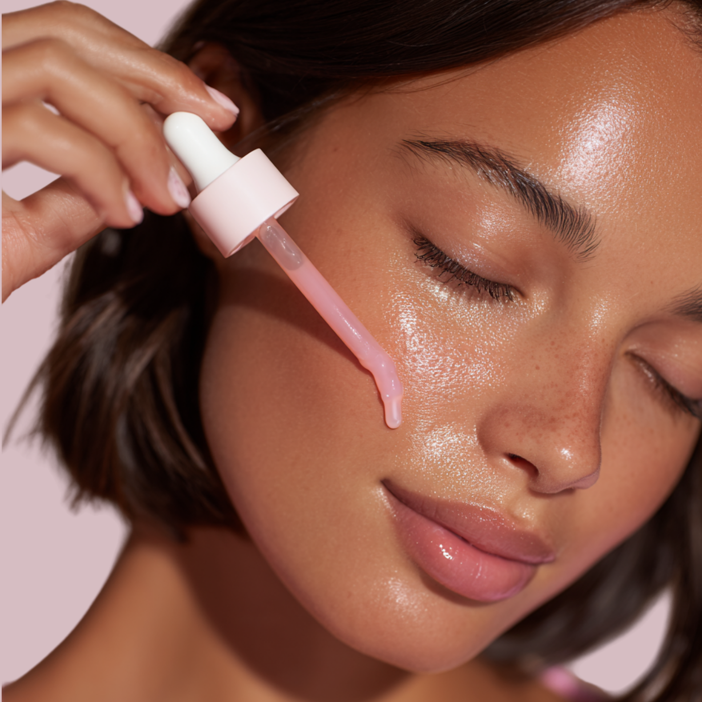 Pink Peptide Serum – PDRN Skin Repair & Glow Formula