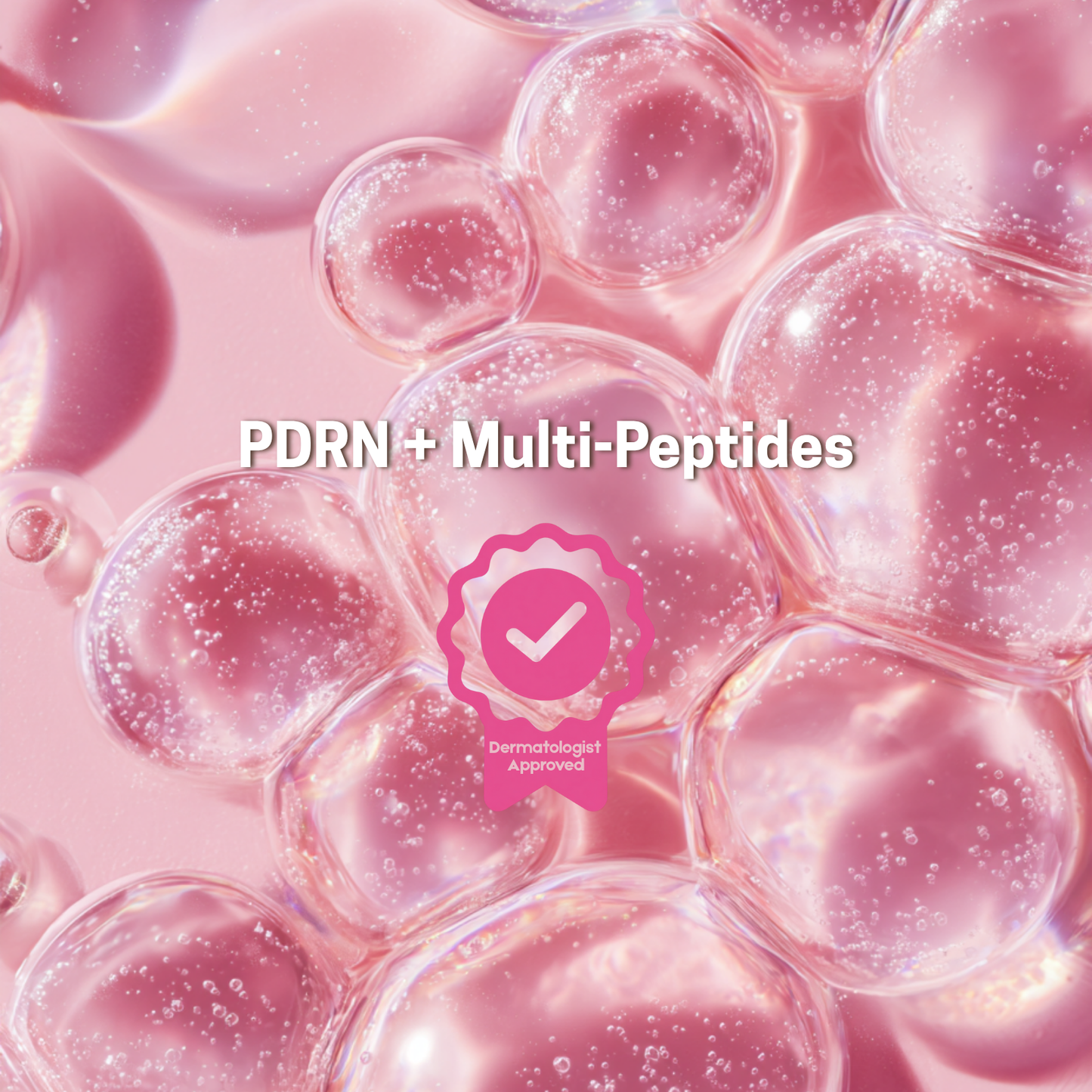 Pink Peptide Serum – PDRN Skin Repair & Glow Formula