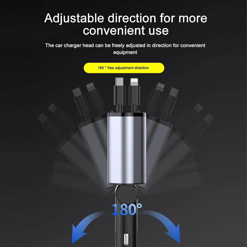 Retractable Car Charger